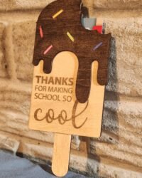 School is Cool Popsicle Gift Card Holder